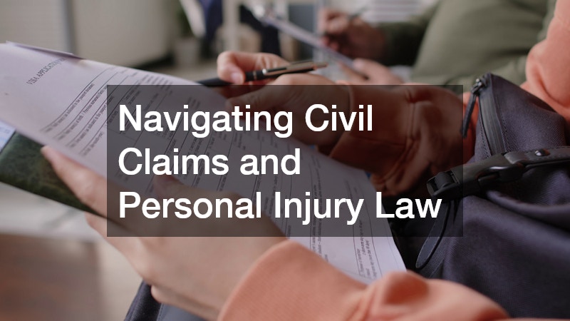 Navigating Civil Claims and Personal Injury Law