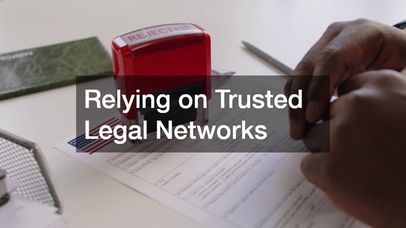 Relying on Trusted Legal Networks