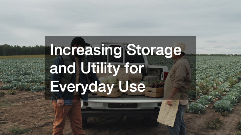 Increasing Storage and Utility for Everyday Use