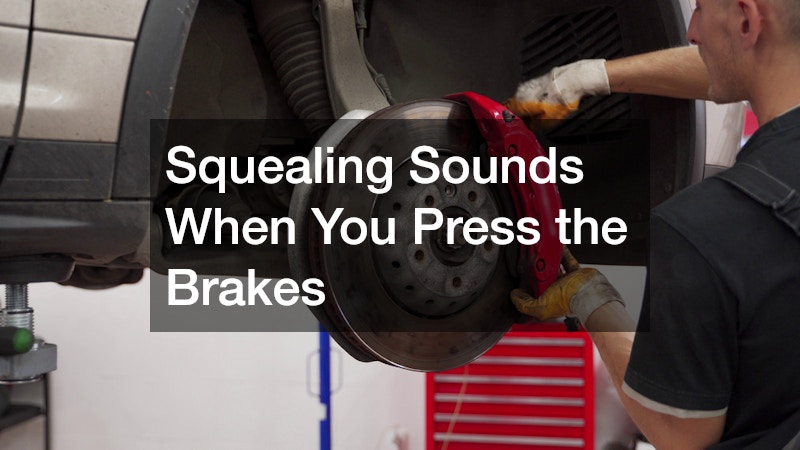 Squealing Sounds When You Press the Brakes