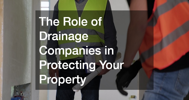 The Role of Drainage Companies in Protecting Your Property