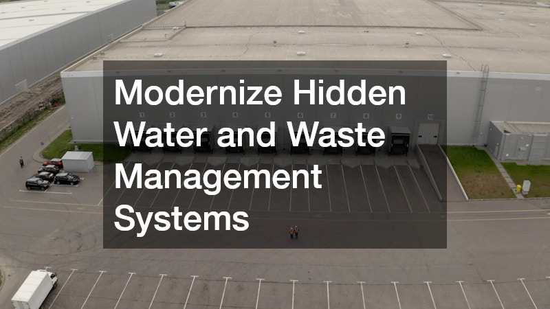 Modernize Hidden Water and Waste Management Systems