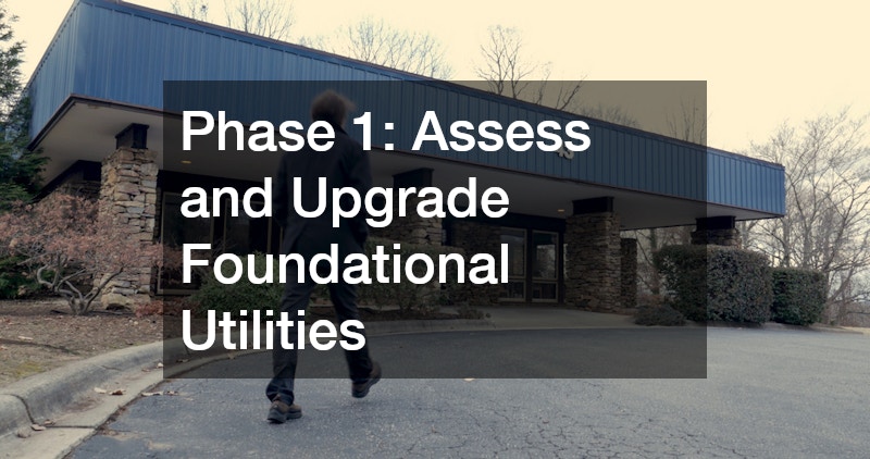 Phase 1: Assess and Upgrade Foundational Utilities