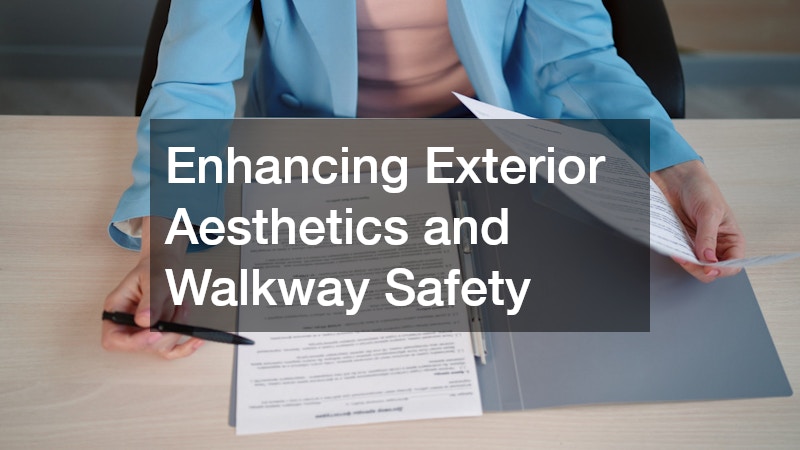 Enhancing Exterior Aesthetics and Walkway Safety