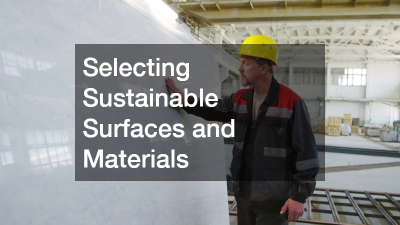 Selecting Sustainable Surfaces and Materials