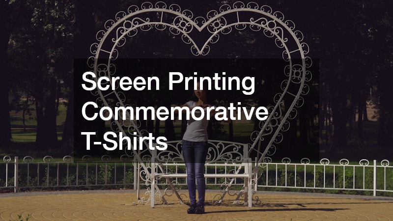 Screen Printing Commemorative T-Shirts