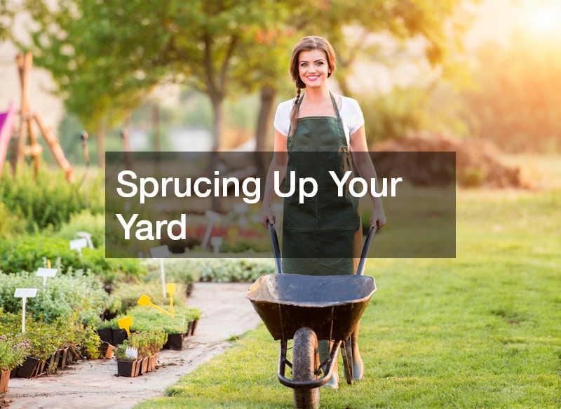 Sprucing Up Your Yard