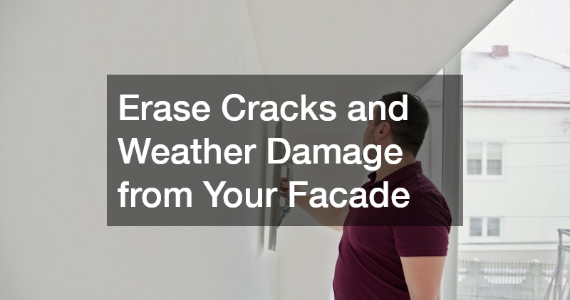 Erase Cracks and Weather Damage from Your Facade
