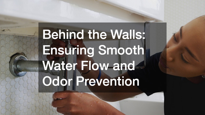 Behind the Walls: Ensuring Smooth Water Flow and Odor Prevention