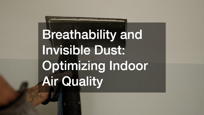 Breathability and Invisible Dust: Optimizing Indoor Air Quality
