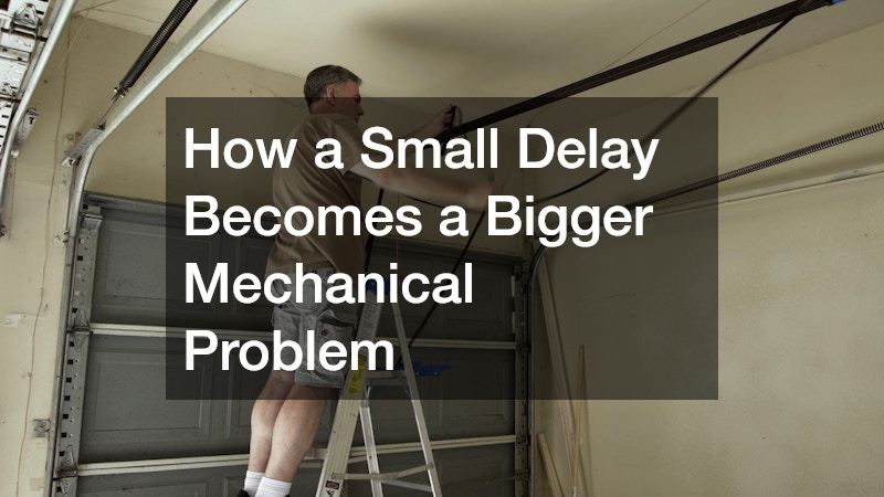 How a Small Delay Becomes a Bigger Mechanical Problem
