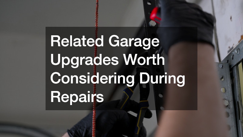 Related Garage Upgrades Worth Considering During Repairs