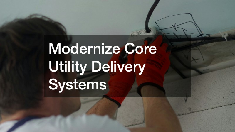 Modernize Core Utility Delivery Systems