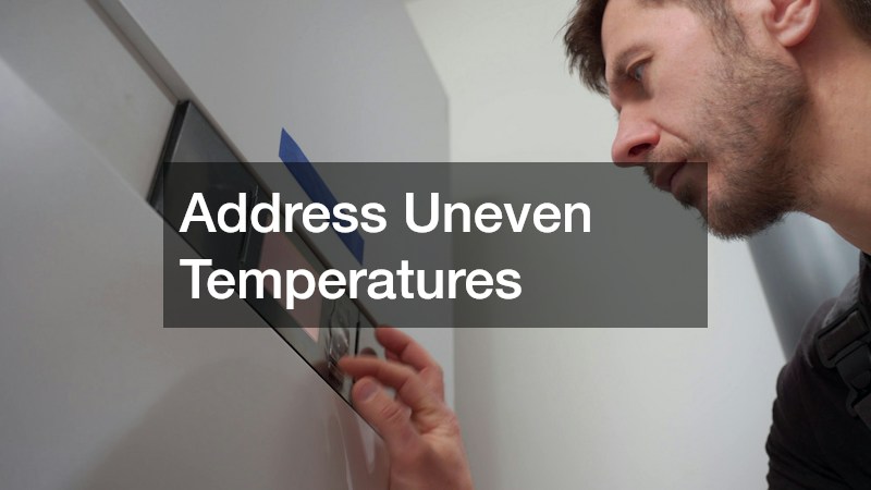 Address Uneven Temperatures