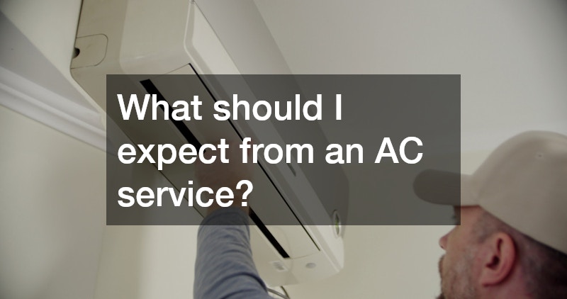 What should I expect from an AC service?
