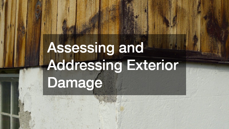 Assessing and Addressing Exterior Damage