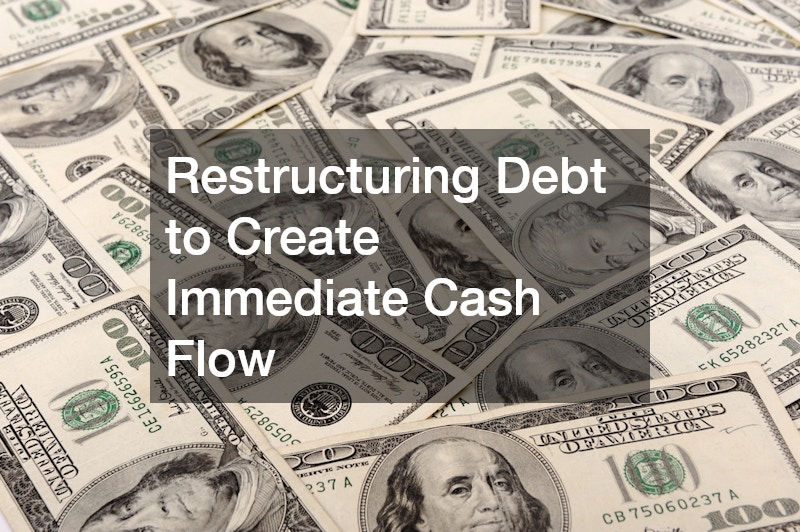 Restructuring Debt to Create Immediate Cash Flow