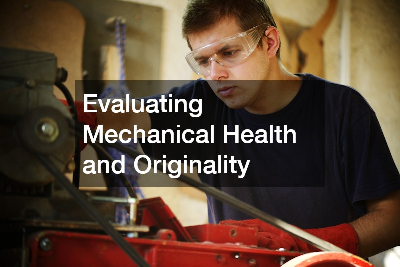 Evaluating Mechanical Health and Originality