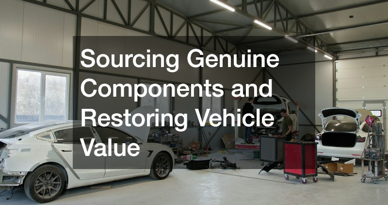 Sourcing Genuine Components and Restoring Vehicle Value