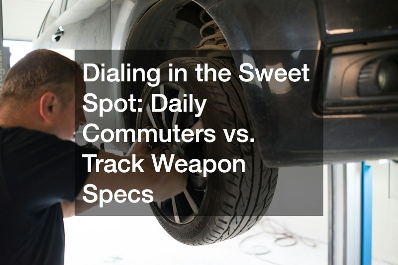 Dialing in the Sweet Spot: Daily Commuters vs. Track Weapon Specs