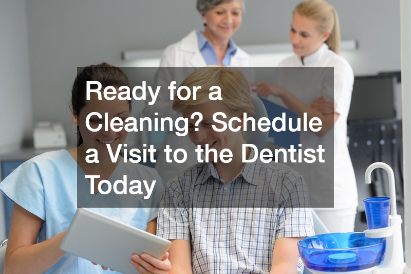Ready for a Cleaning? Schedule a Visit to the Dentist Today