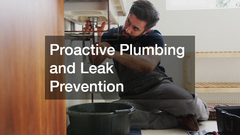 Proactive Plumbing and Leak Prevention