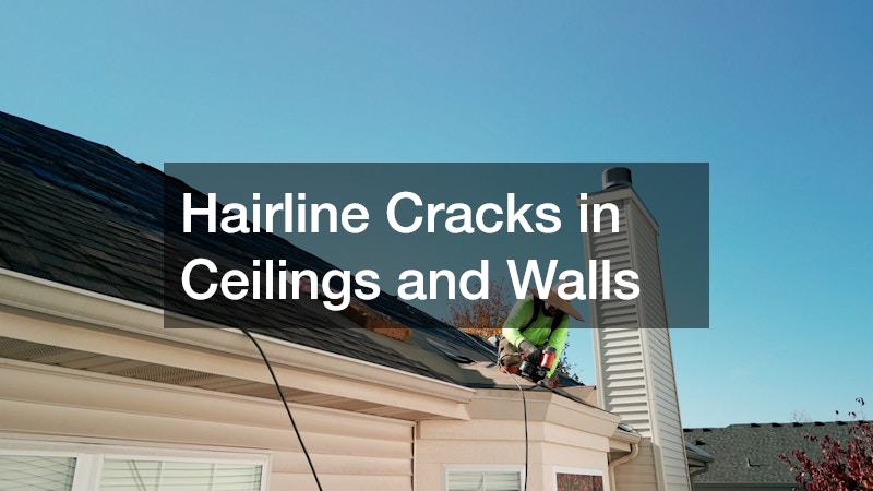 Hairline Cracks in Ceilings and Walls