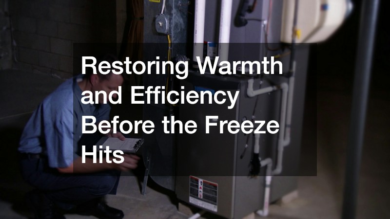 Restoring Warmth and Efficiency Before the Freeze Hits