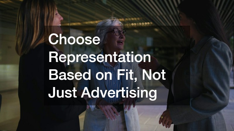 Choose Representation Based on Fit, Not Just Advertising