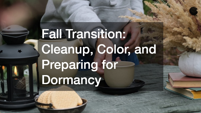 Fall Transition: Cleanup, Color, and Preparing for Dormancy