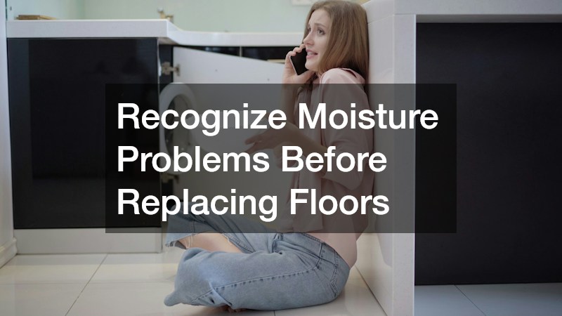 Recognize Moisture Problems Before Replacing Floors