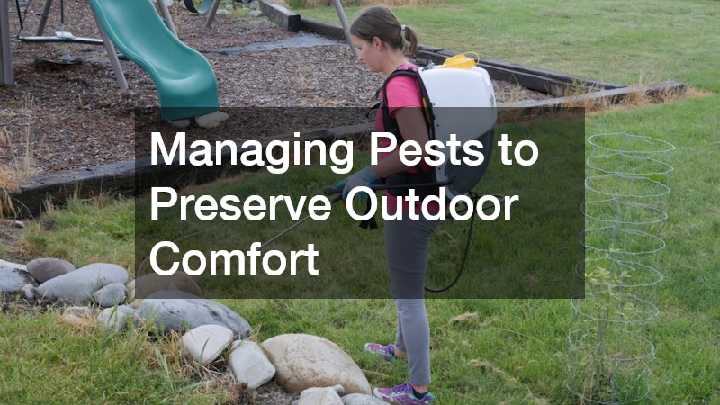 Managing Pests to Preserve Outdoor Comfort