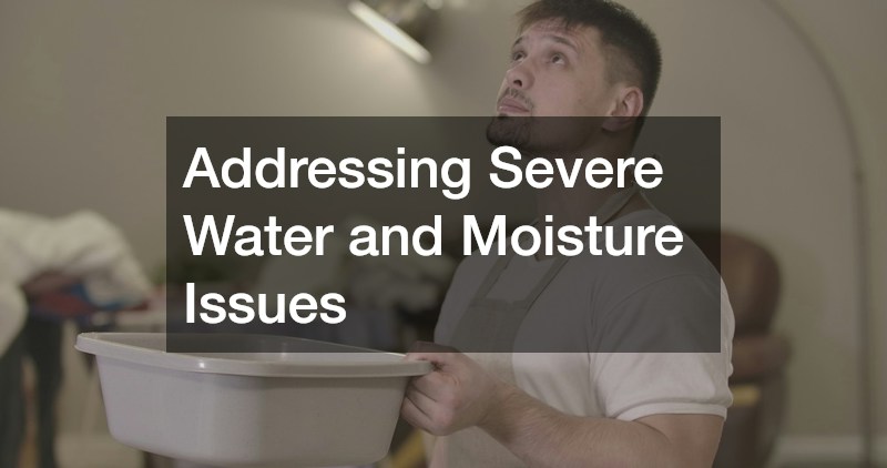 Addressing Severe Water and Moisture Issues