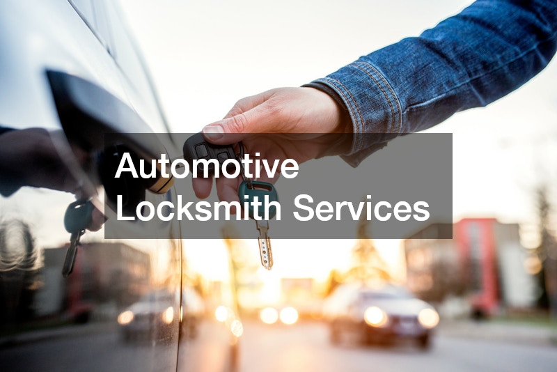 Automotive Locksmith Services
