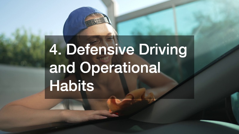 4. Defensive Driving and Operational Habits