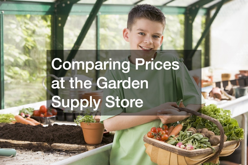 Comparing Prices at the Garden Supply Store