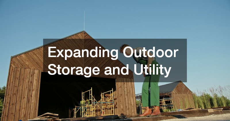 Expanding Outdoor Storage and Utility