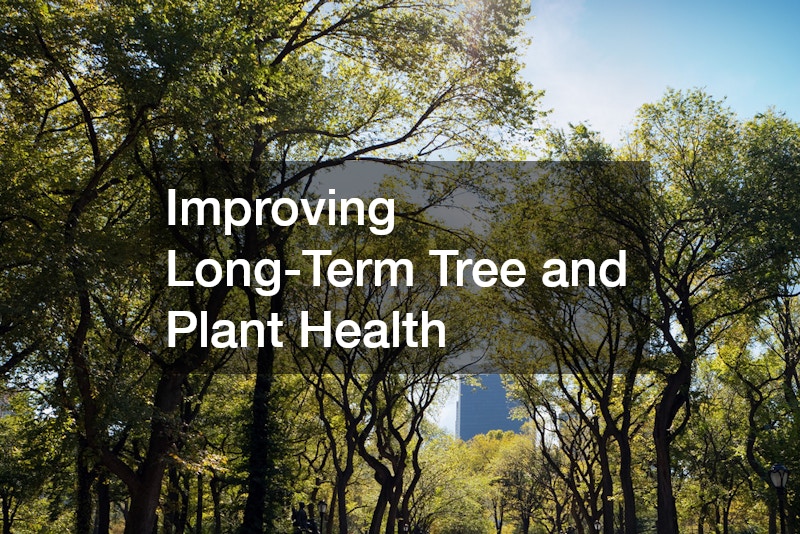 Improving Long-Term Tree and Plant Health