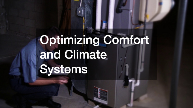 Optimizing Comfort and Climate Systems