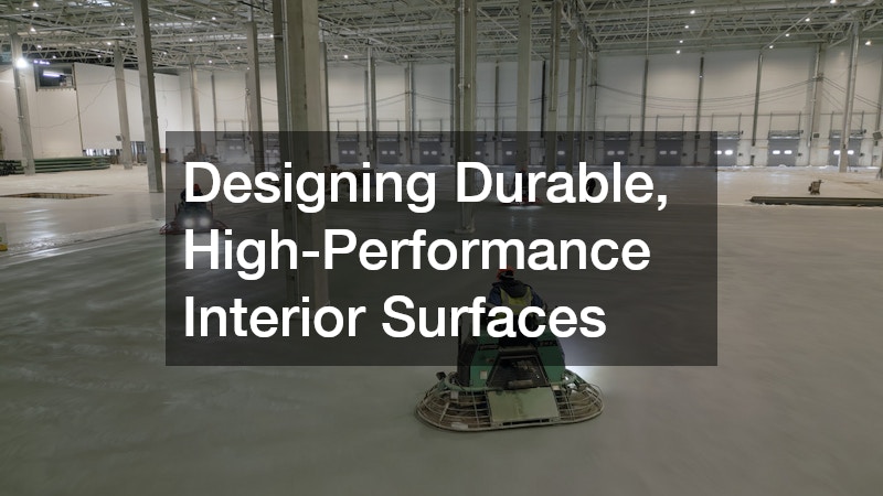 Designing Durable, High-Performance Interior Surfaces