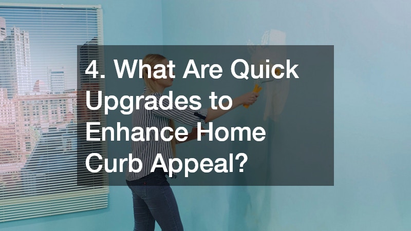 4. What Are Quick Upgrades to Enhance Home Curb Appeal?