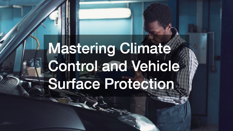 Mastering Climate Control and Vehicle Surface Protection