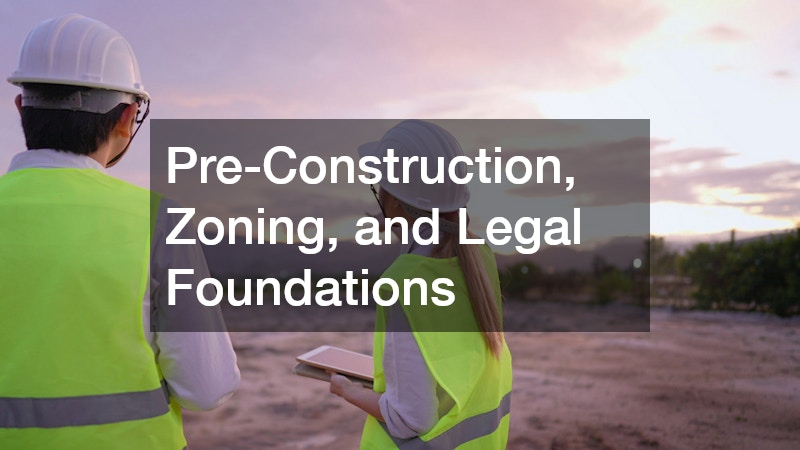 Pre-Construction, Zoning, and Legal Foundations