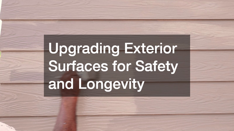 Upgrading Exterior Surfaces for Safety and Longevity