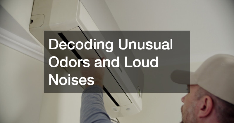 Decoding Unusual Odors and Loud Noises