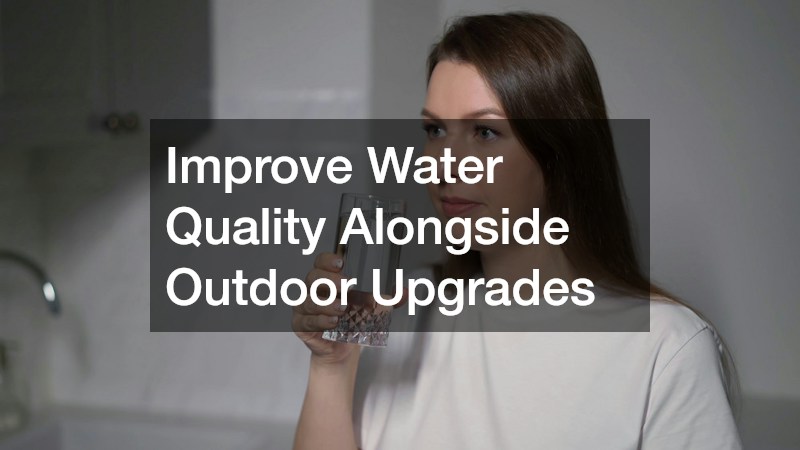 Improve Water Quality Alongside Outdoor Upgrades