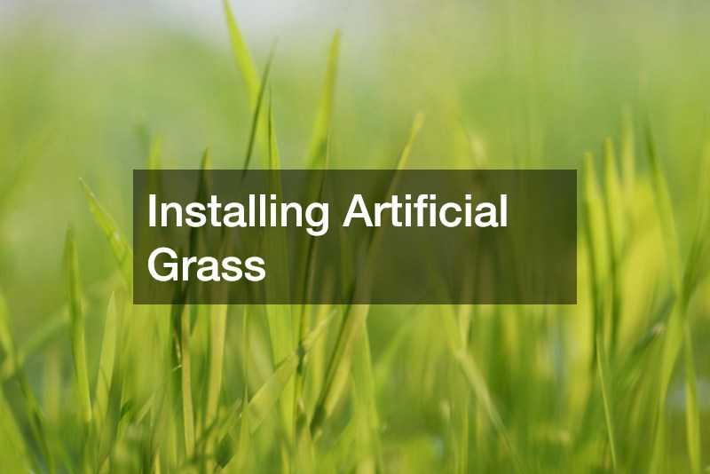 Installing Artificial Grass