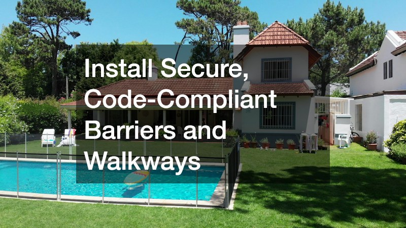 Install Secure, Code-Compliant Barriers and Walkways