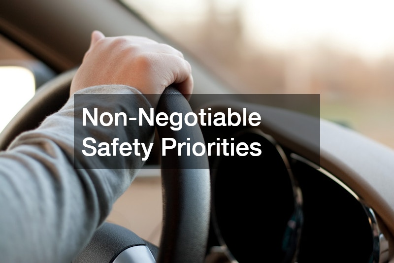 Non-Negotiable Safety Priorities
