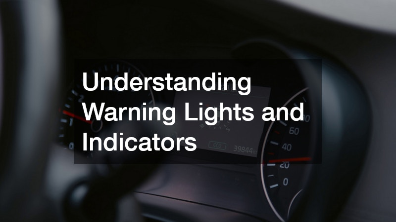 Understanding Warning Lights and Indicators